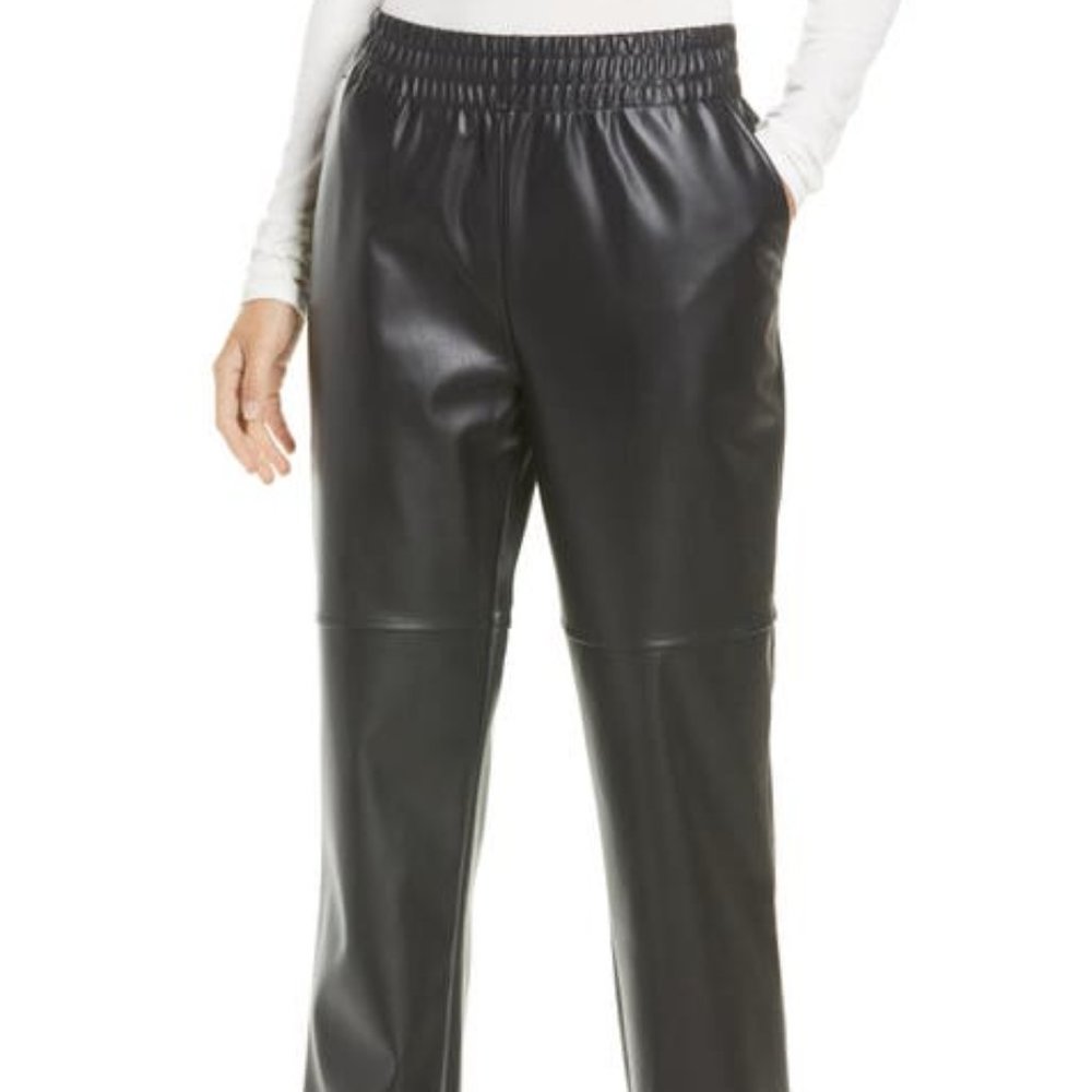 H&M Faux Leather Pants